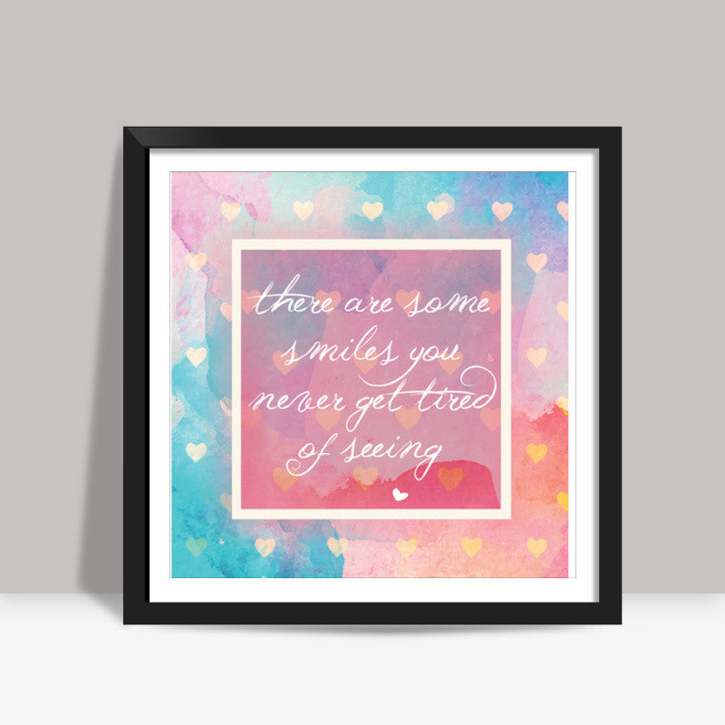 Smiles Square Art Prints