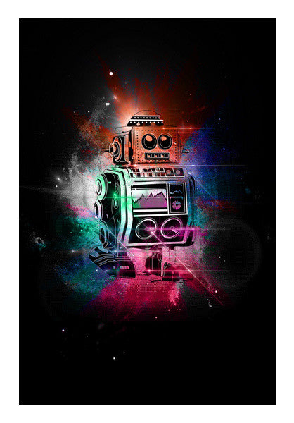 Wall Art, Retro Droid Star Wars Robot Wall Art