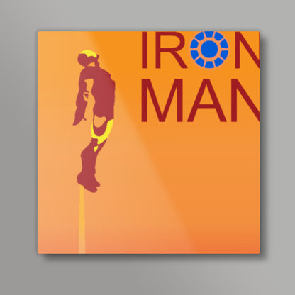 Iron man Square Art | artist: Jayant Rana