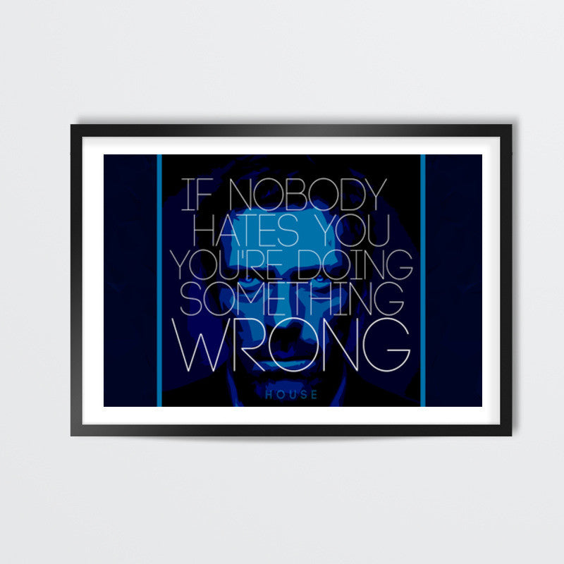 House MD Quote Wall Art