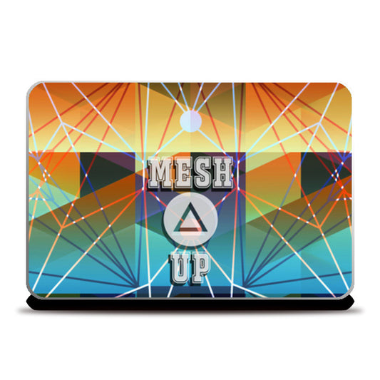 April Mesh Up Laptop Skins