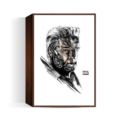 Arnold Schwarzenegger in Terminator Genisys Wall Art