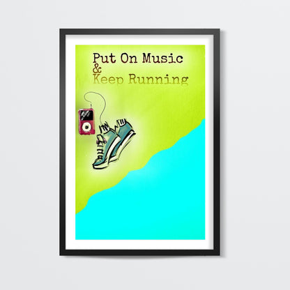 Put On Music Wall Art