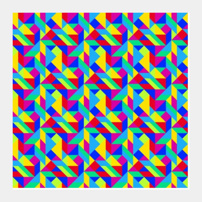 Square Art Prints, All About Colors 2 Square Art Prints