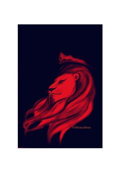 PosterGully Specials, Leo - The King Wall Art