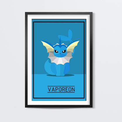 Vaporeon Pokemon go  Wall Art