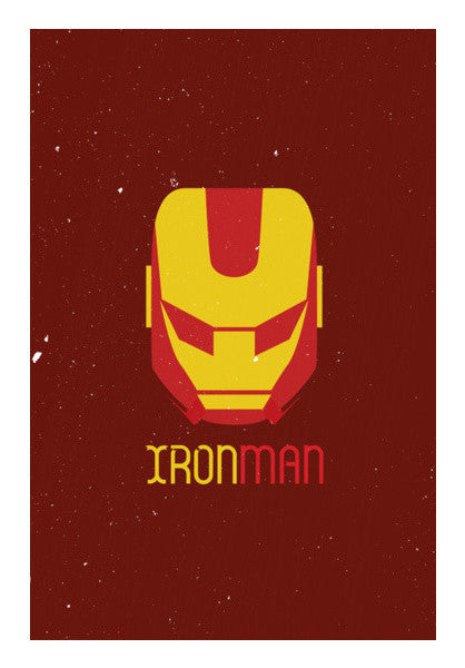 Ironman Mask Art PosterGully Specials
