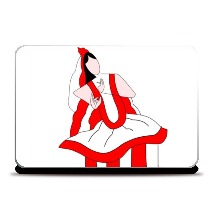 Laptop Skins, Manipuri Dancer Laptop Skins | Pratyasha Nithin, - PosterGully