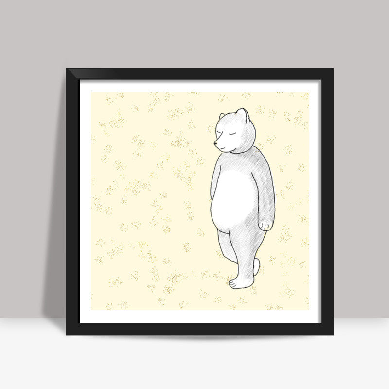 Bear Square Art Prints