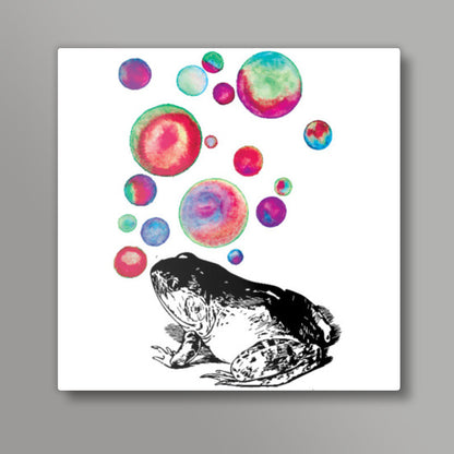 Froggy Bubbles Square | Lotta Farber