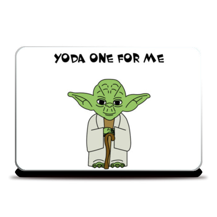 Laptop Skins, Yoda One for Me Laptop Skins