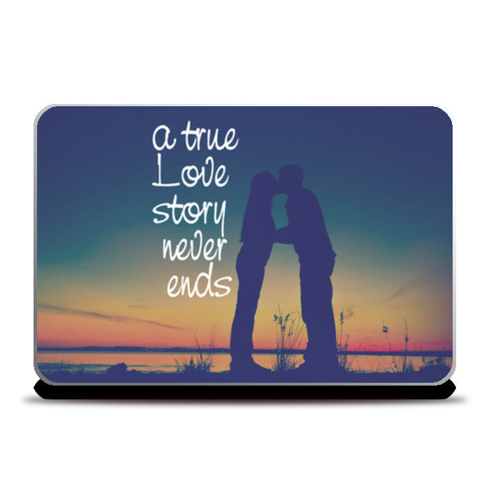 A True Love Story Laptop Skins