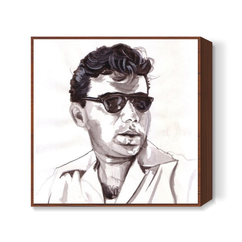 Mehmood was one of the best Bollywood comedians Square Art Prints