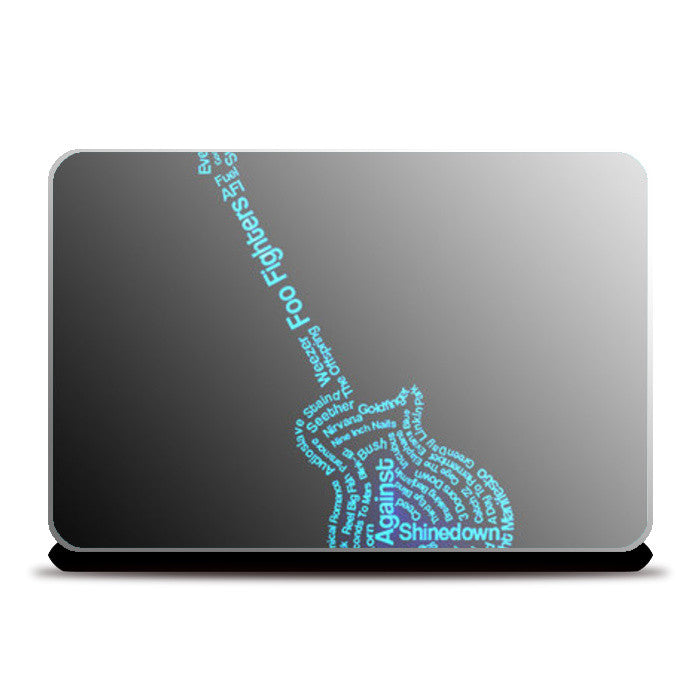 Laptop Skins, Glowing Guitar Laptop Skins