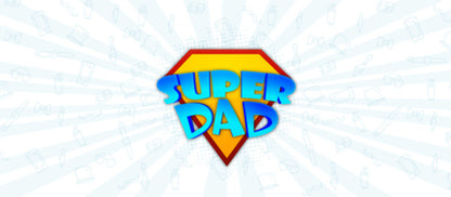 Super Dad Superman Art Coffee Mugs