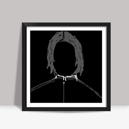 Snape Harry Potter Minimal Doodle Square Art Prints