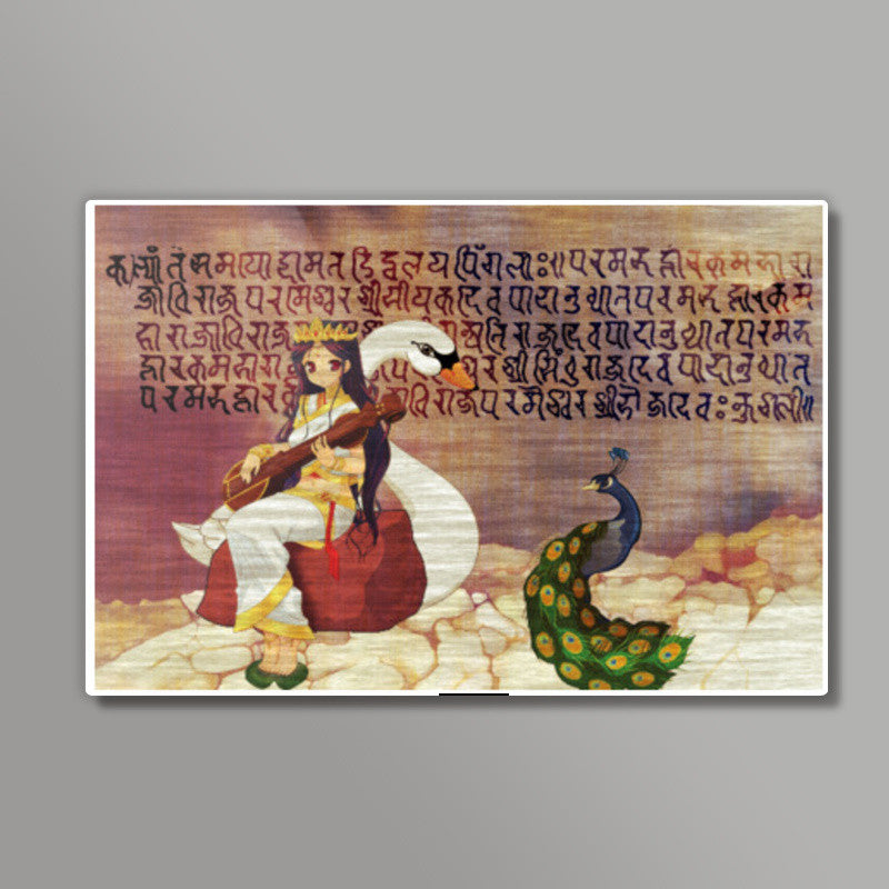 Saraswati Vintage Artwork Wall art