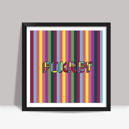 FUKREY! Square Art Prints