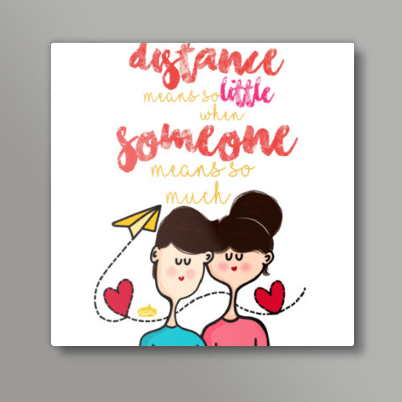 LOVE! Square Art Prints