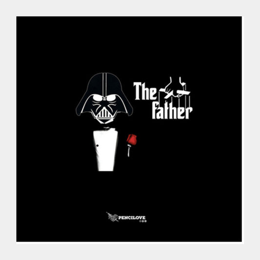 Square Art Prints, The Father (Dark lord)