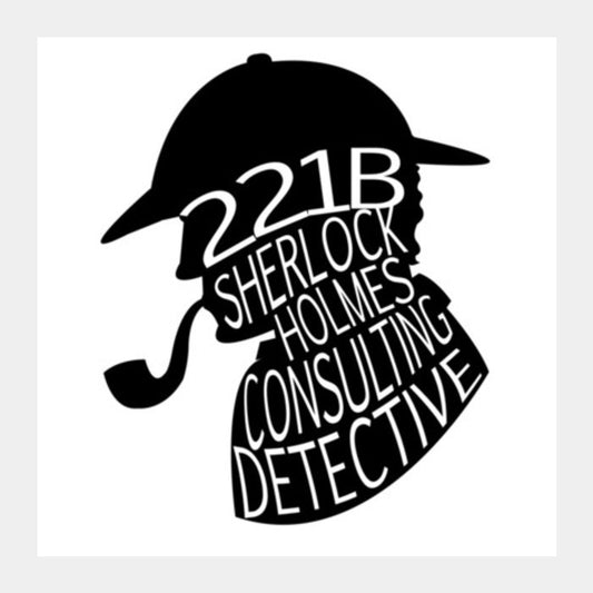 Sherlock Holmes, Consulting Detective Square Art Prints PosterGully Specials