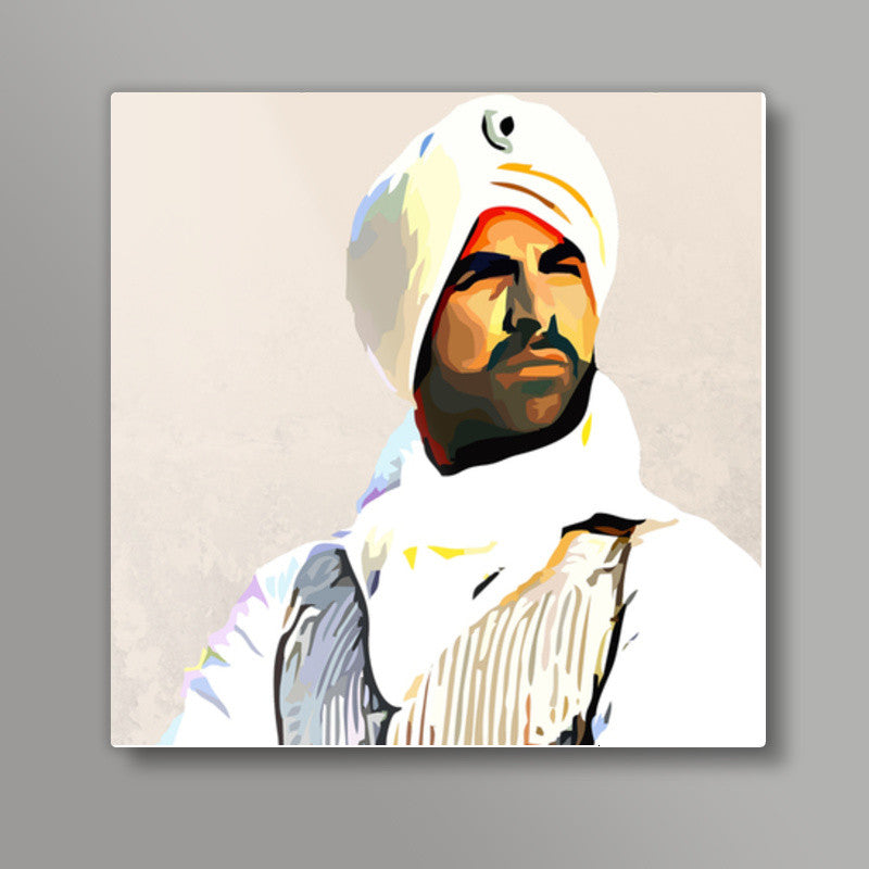 Singh is King Square Art Prints