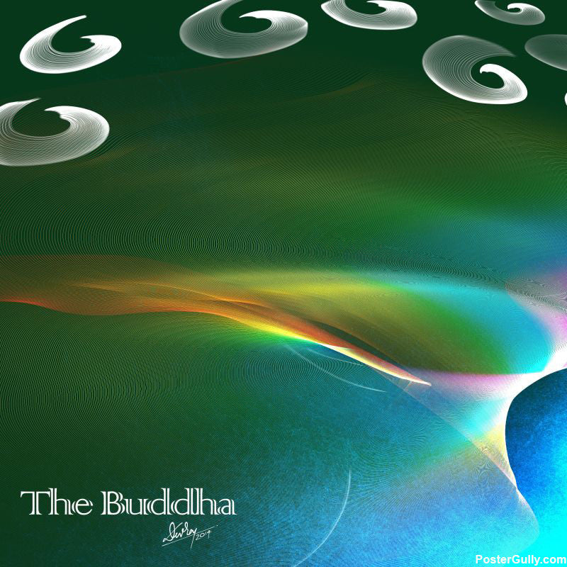 Square Art Prints, The Buddha Artwork