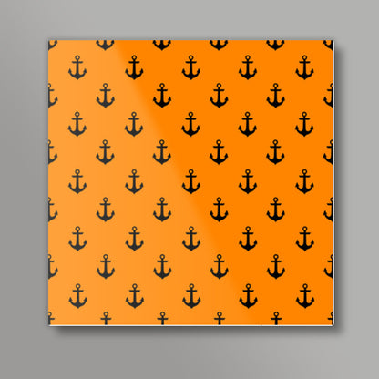 Anchors 2 Square Art Prints