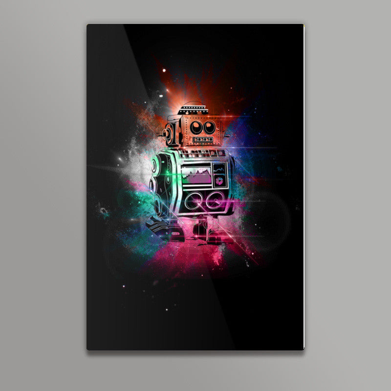 Retro Droid Star Wars Robot Wall Art