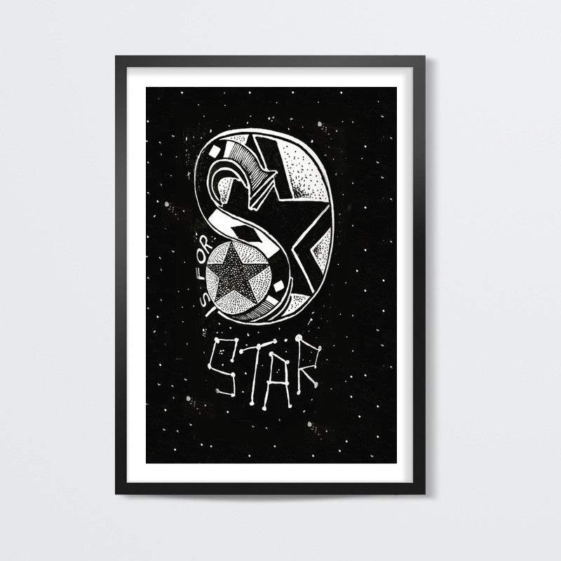 S is for STARS Wall Art