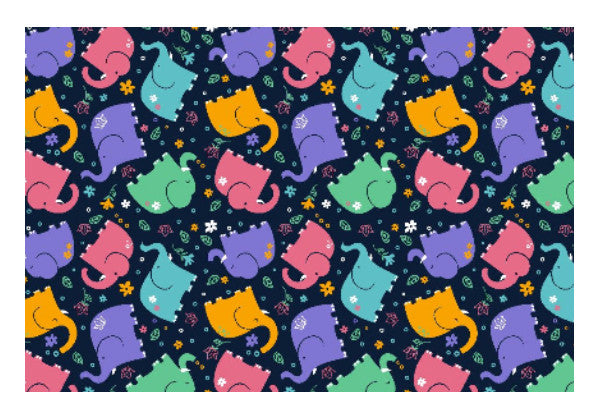 Wall Art, Baby Elephants Wall Art