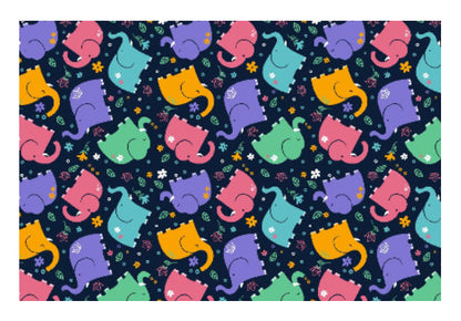 Wall Art, Baby Elephants Wall Art