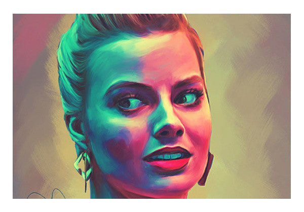 Margot Robbie Wall Art