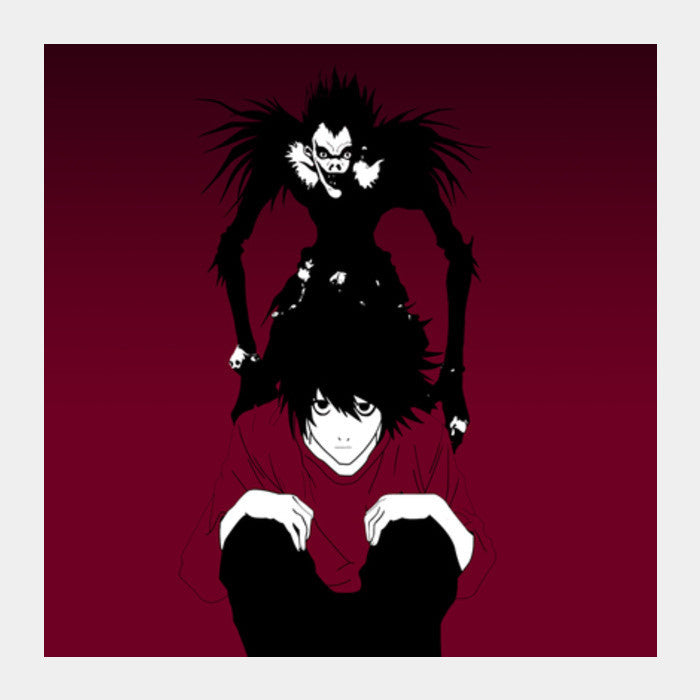 Death Note "L" Square Art Prints PosterGully Specials