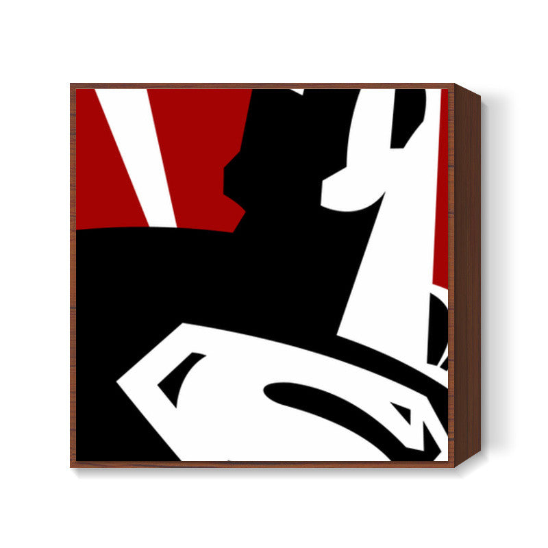 Man of Steel Square Art Prints