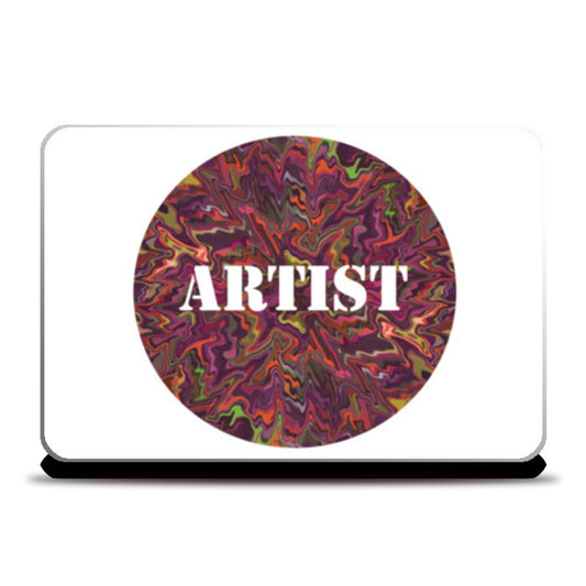 Artist Colorful Psychedelic Mandala Art Design Laptop Skins