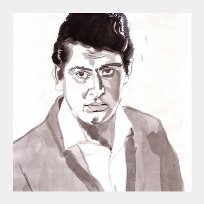 Manoj Kumar has been the best on-screen patriot Square Art Prints