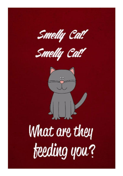 Wall art, FRIENDS Smelly Cat | Sai Charan, - PosterGully