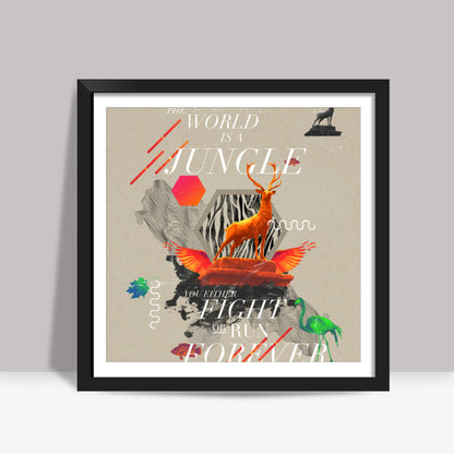 Jungle Square Art Prints