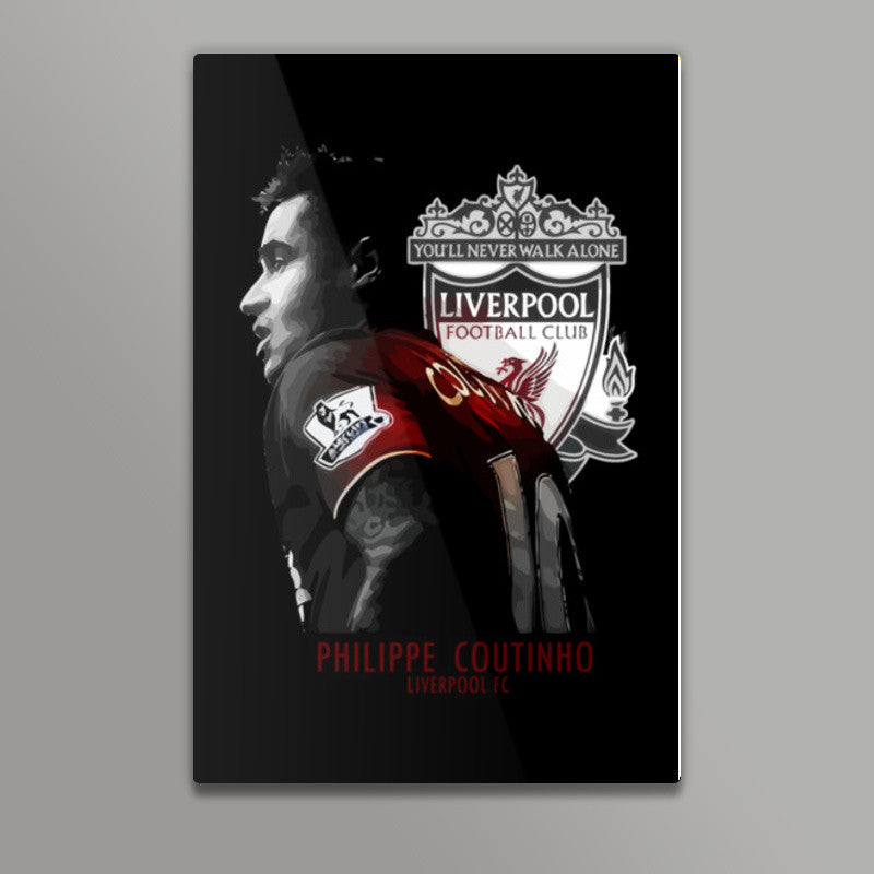 Philippe Coutinho - Liverpool FC Wall Art