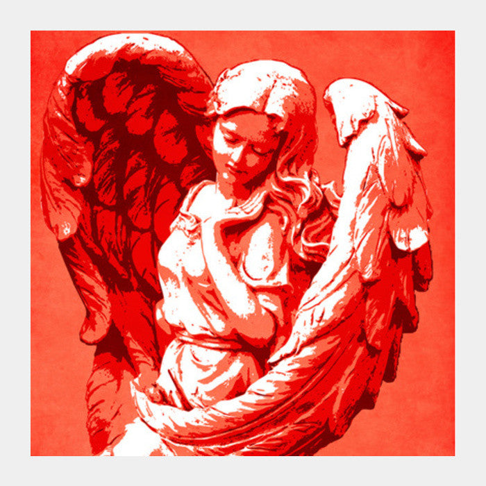 Square Art Prints, Guardian angel Square Art Prints