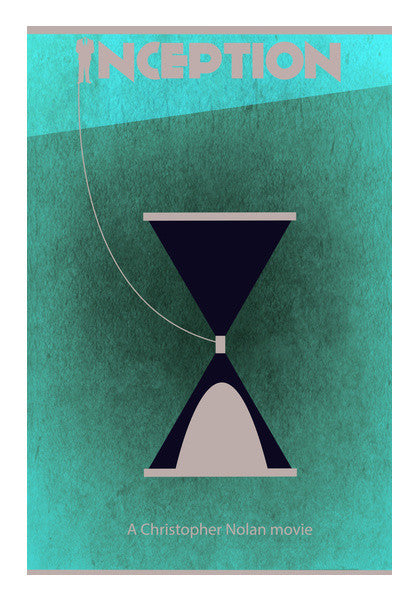 Wall Art, Inception minimalist movie poster Wall Art