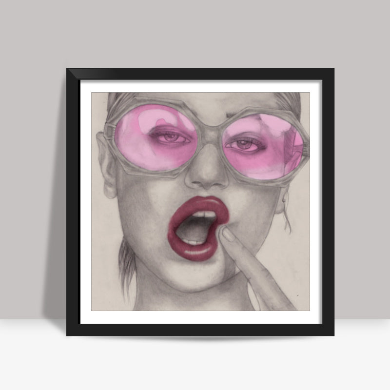 Pop Pills Square Art Prints