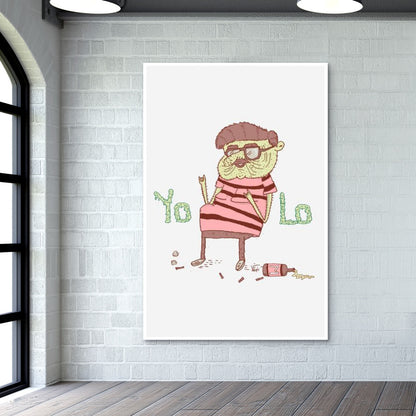 Yolo wall art