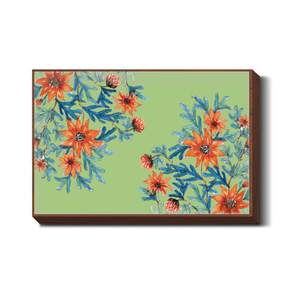 Beautiful Blooming Flowers Spring Decor Wall Art