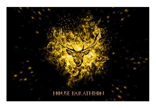 PosterGully Specials, House Baratheon Wall Art