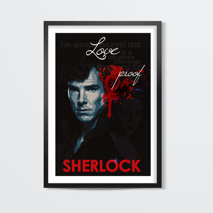 SHERLOCK Valentines Day Special Wall Art