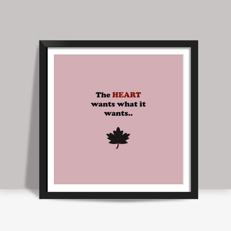 selena gomez quotes 2 Square Art Prints