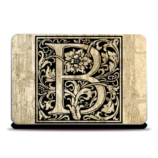 Ornate B Laptop Skins