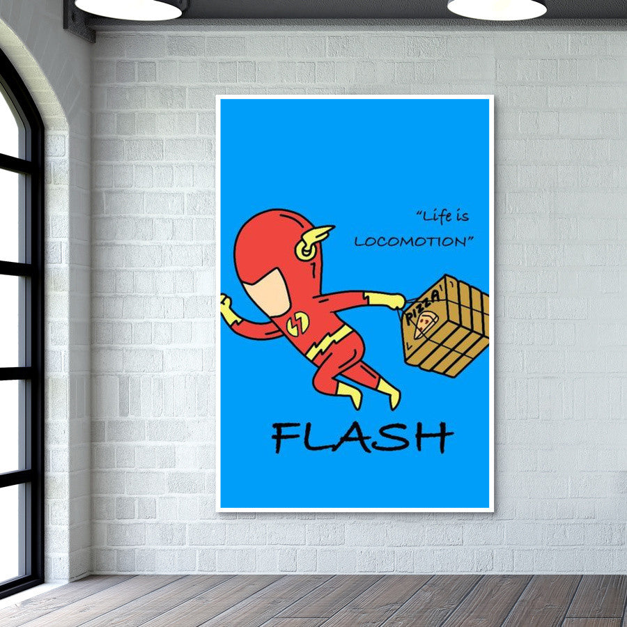 Flash Job Wall Art